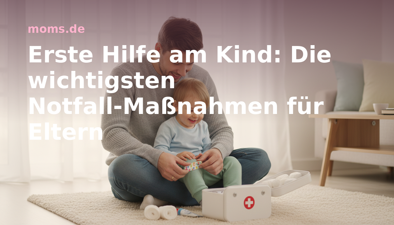 Erste Hilfe am Kind: Die wichtigsten Notfall-Maßnahmen für Eltern