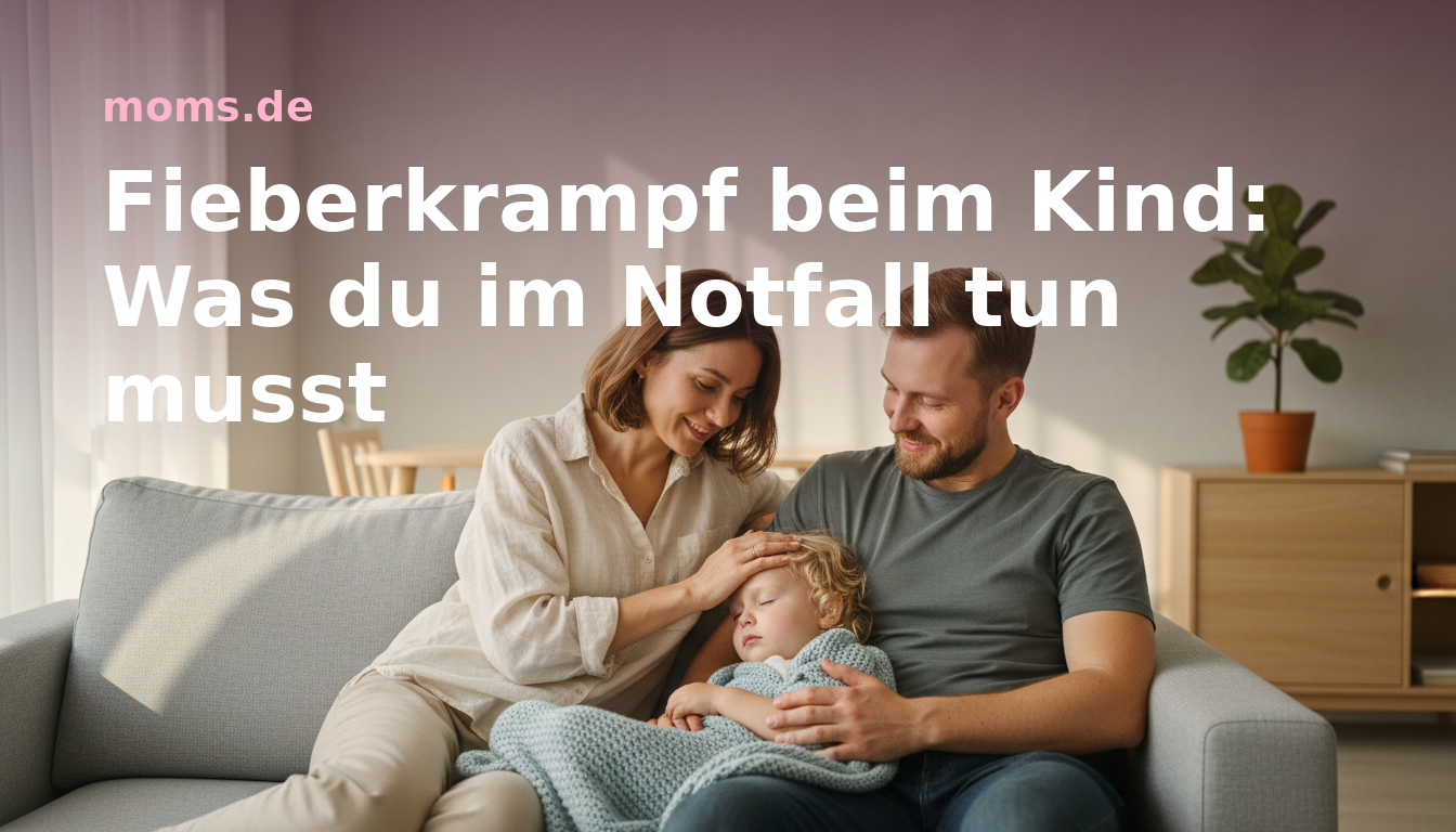 Fieberkrampf beim Kind: Was du im Notfall tun musst