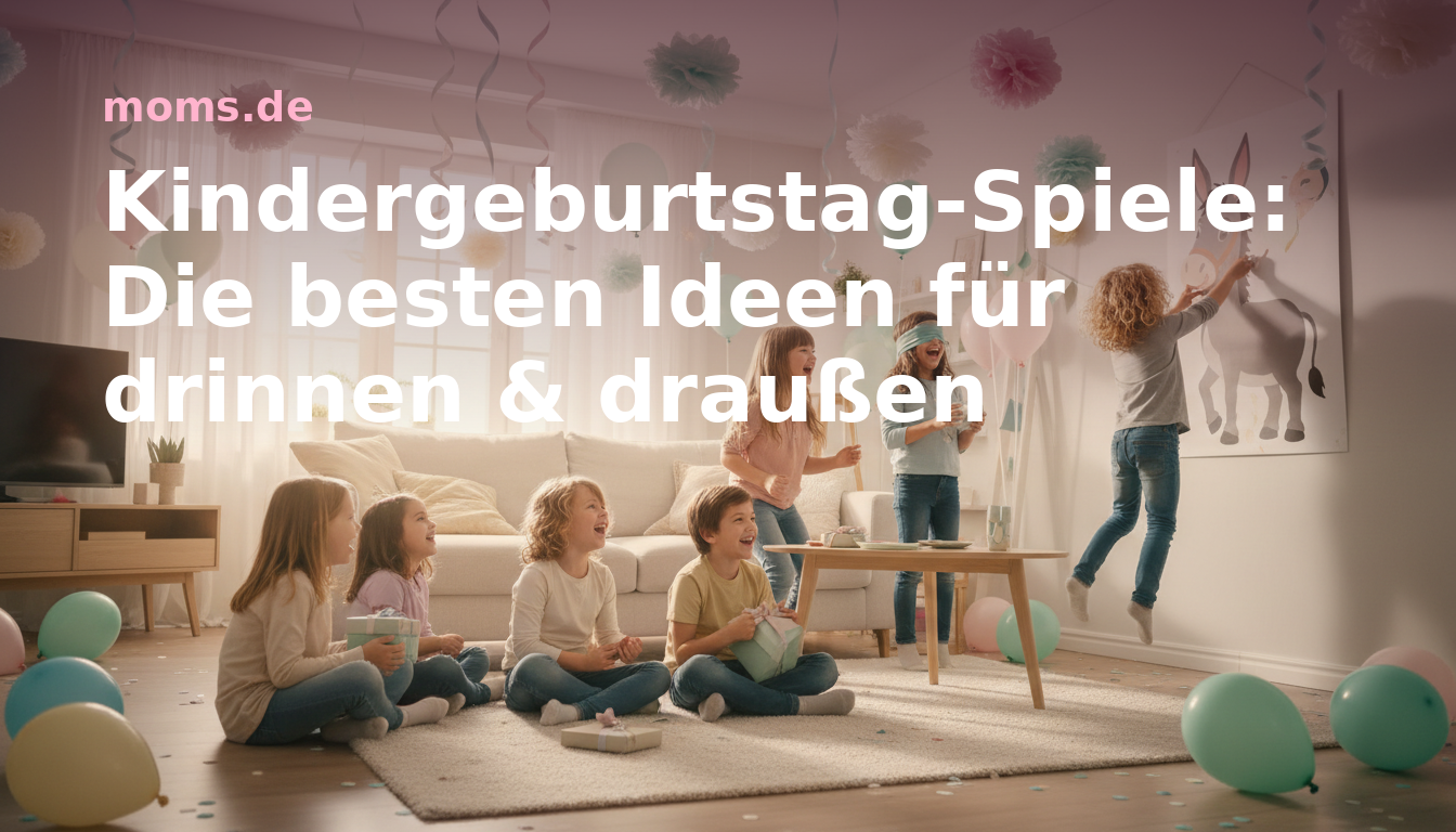 Kindergeburtstag-Spiele: Die besten Ideen für drinnen & draußen