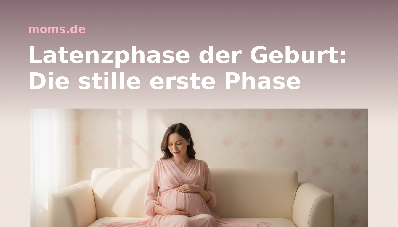 Latenzphase der Geburt: Die stille erste Phase