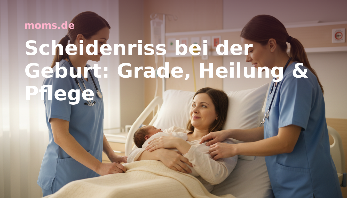 Scheidenriss bei der Geburt: Grade, Heilung & Pflege