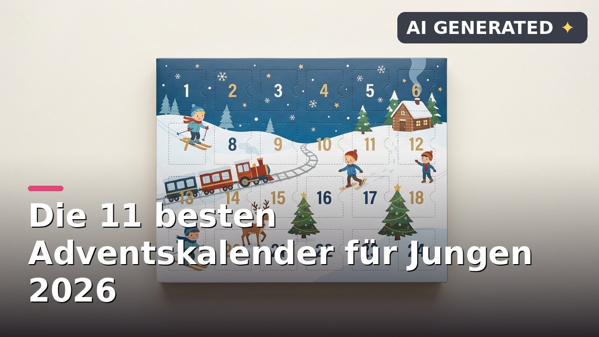 Die 11 besten Adventskalender für Jungen 2026