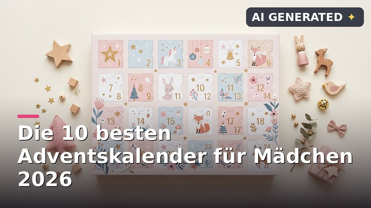 Die 10 besten Adventskalender für Mädchen 2026