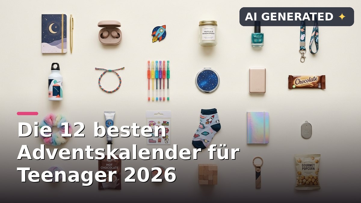 Die 12 besten Adventskalender für Teenager 2026