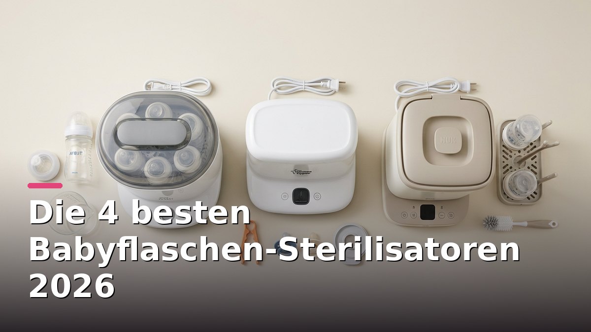 Die 4 besten Babyflaschen-Sterilisatoren 2026