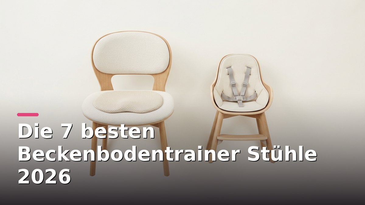 Die 7 besten Beckenbodentrainer Stühle 2026