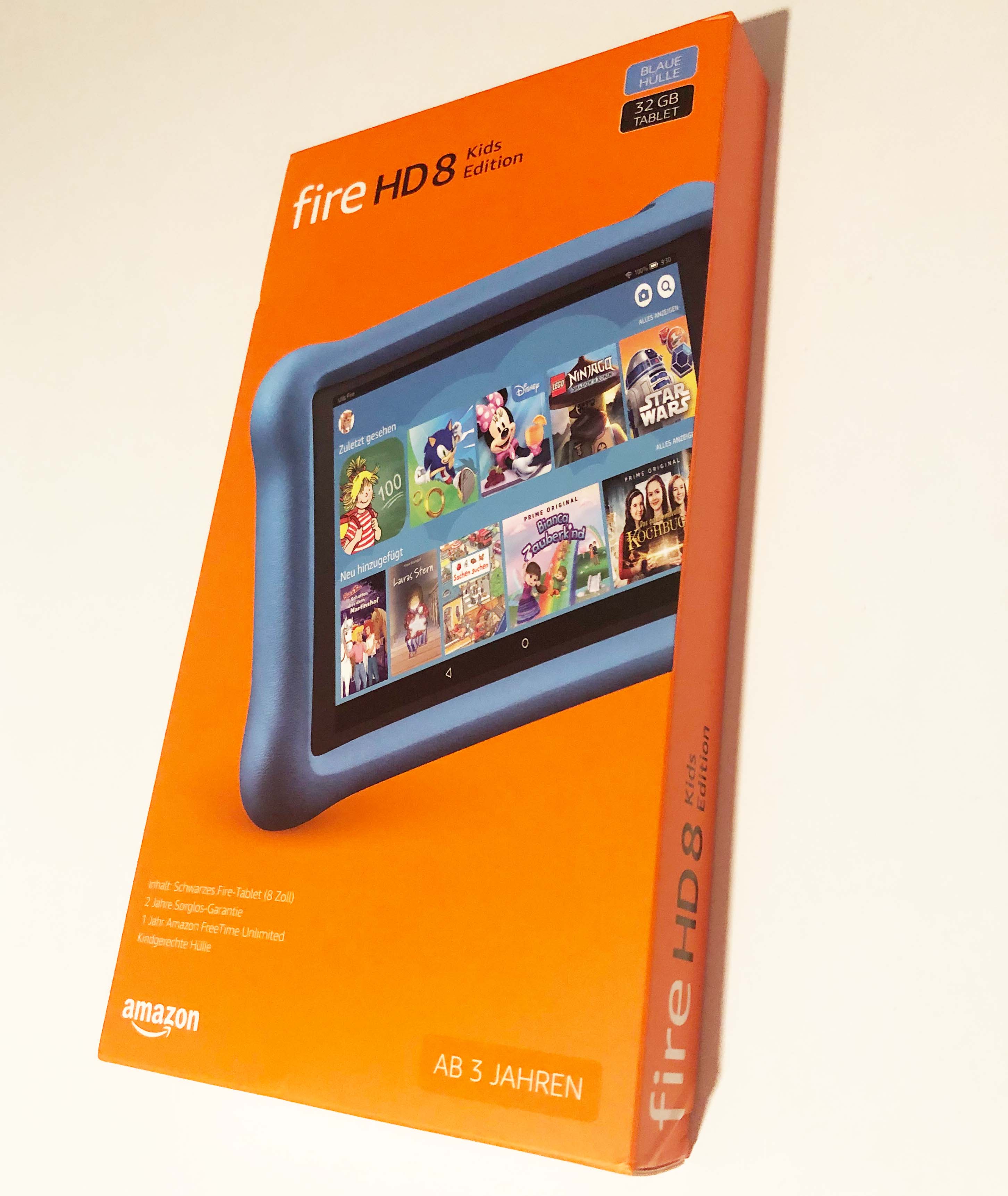 FireHD8-Verpackung