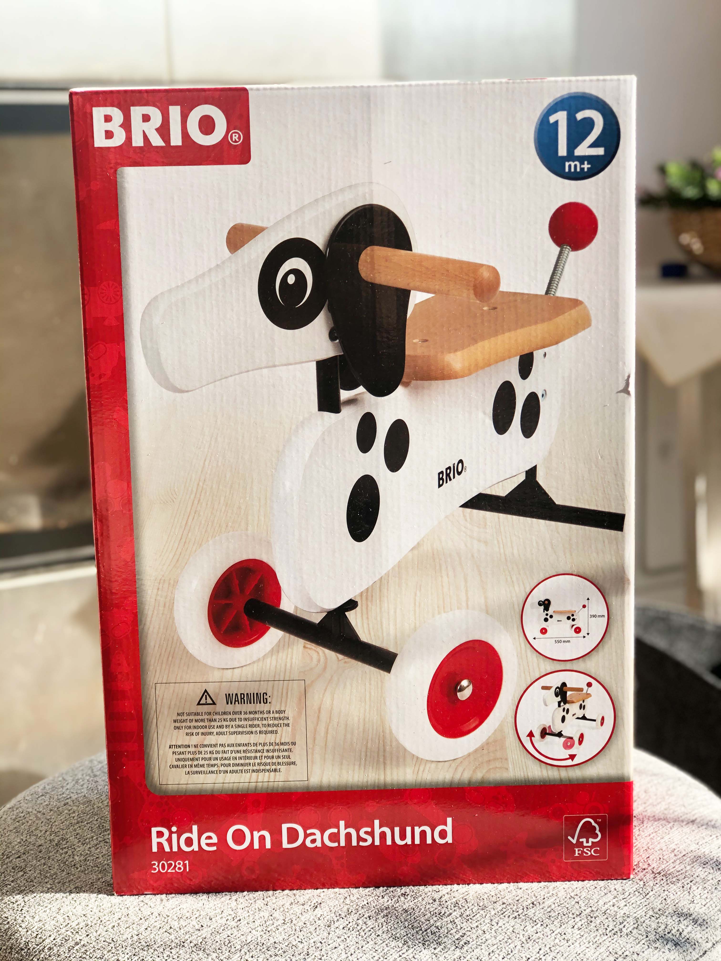 Brio-Dackel-Rutscher-Verpackung