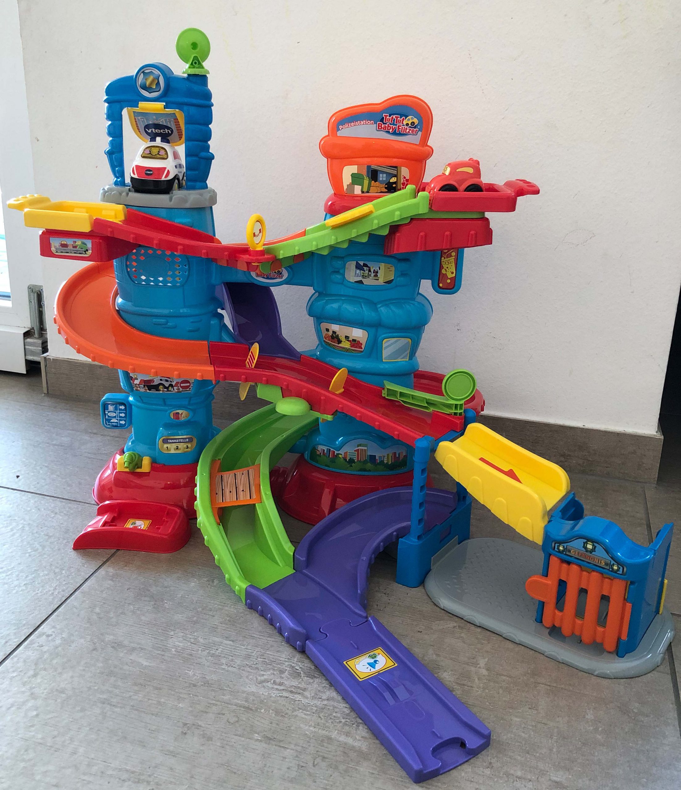 Polizeistation-aufgebaut