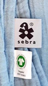 Sebra-Babydecke-Labelpatch