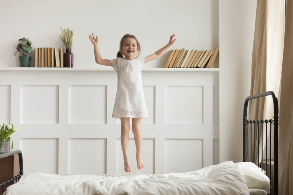 Federkernmatratze für Kinder