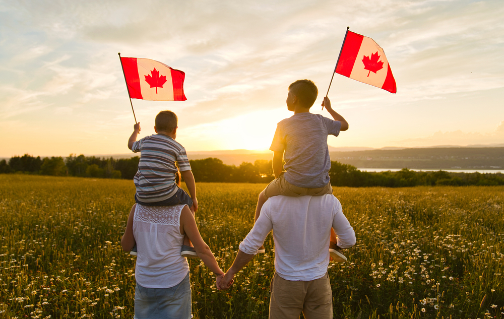 Kanada Urlaub Familie