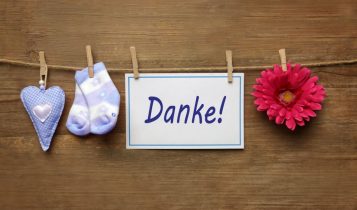 Danksagung nach Geburt